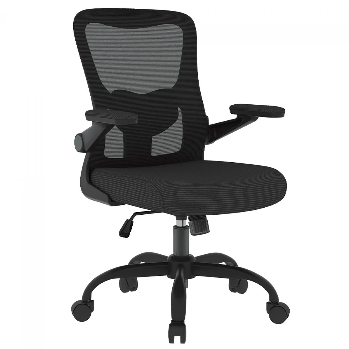 Cadeira de Escritório FlexiSpot OCB1-Lite, Ajustável, 3D, Mesh, Preta