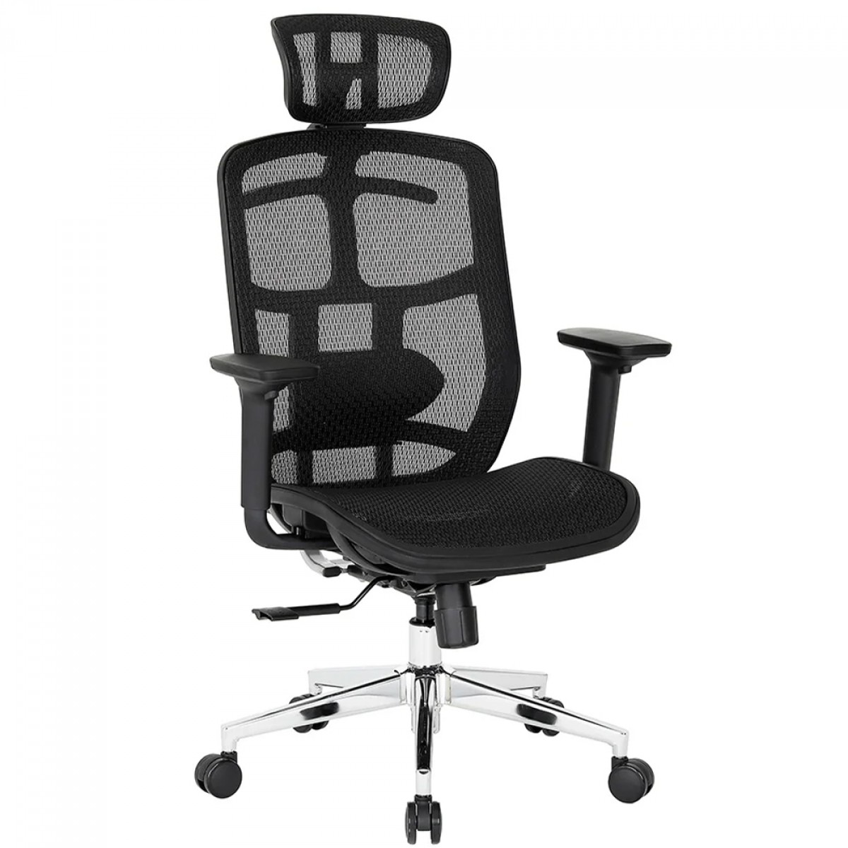 Cadeira De Escritório DT3 Diana V2, Ajustável, Ergonômica, 3D, Mesh, Preta, 11726-7